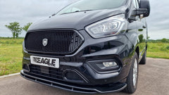Ford Transit Custom 2018 - 2023 - Spider Stealth Grille - Gloss Black - Eagle 4x4