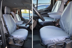 Ford Transit Custom 2024+ Grey Seat Covers - Driver's and Single Passenger - Eagle 4x4