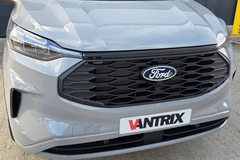 Ford Transit Custom 2024+ VanTrix Front Grille (Hex) - Matt Black - Eagle 4x4
