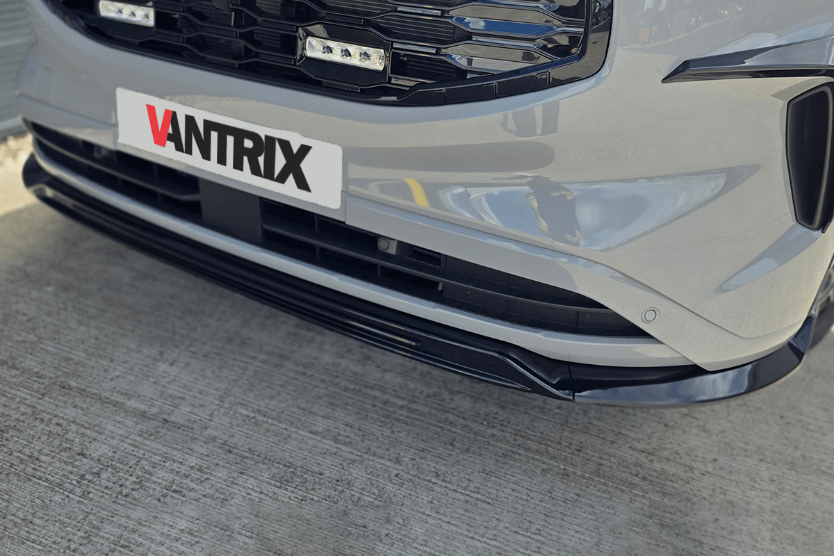 Ford Transit Custom 2024+ VanTrix Front Splitter - 3pc - Eagle 4x4