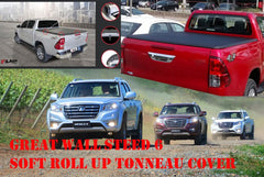 Great Wall Steed 6 Soft Roll Up Tonneau Cover 2018+ - Eagle 4x4