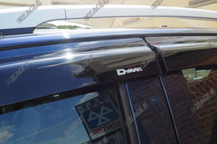 Isuzu D - Max 2012 - 2020 Wind Deflectors - Set of 4 - EGR - Eagle 4x4
