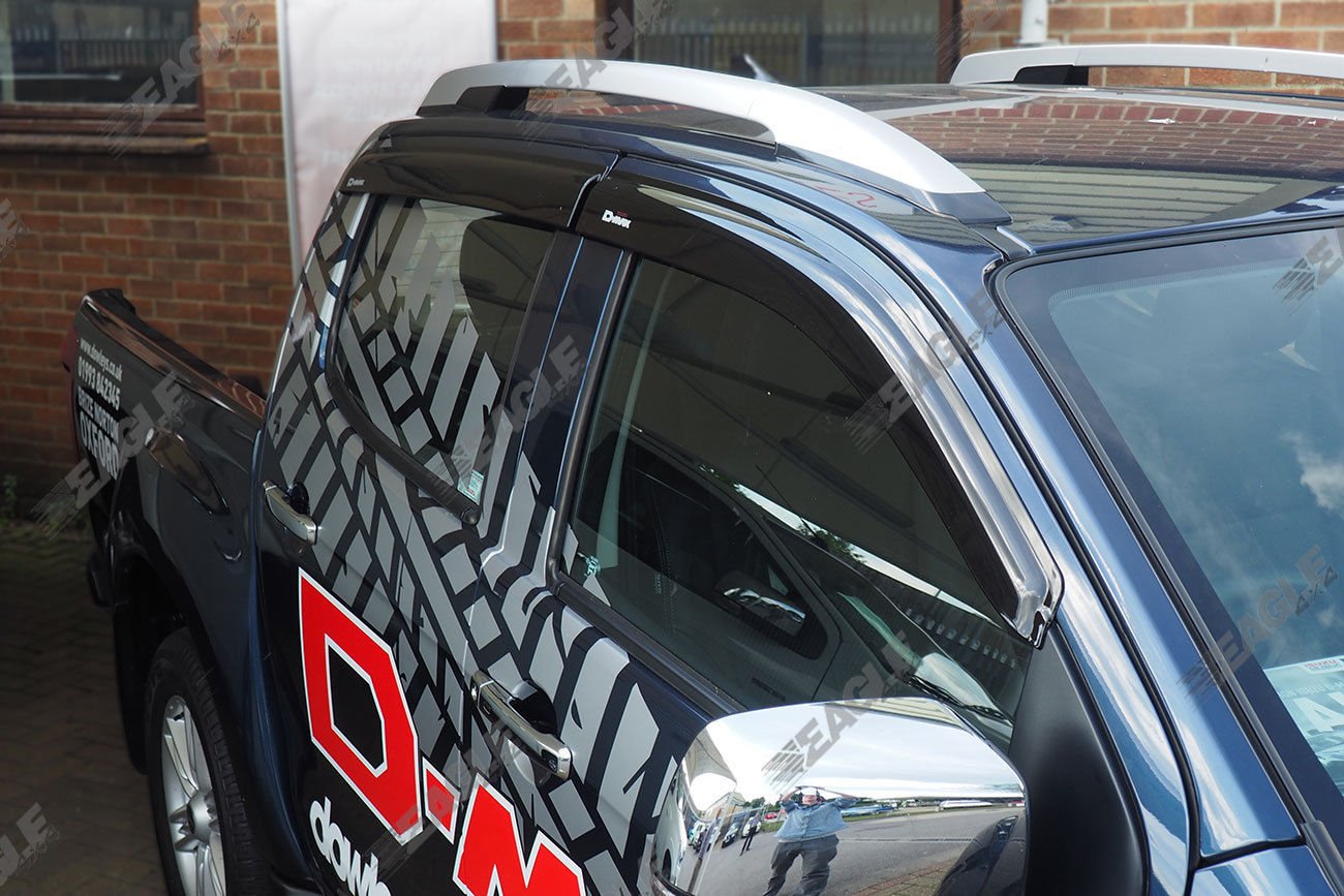 Isuzu D - Max 2012> Wind Deflectors - Set of 4 - Eagle 4x4