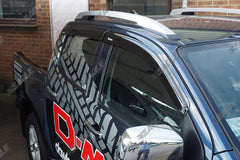 Isuzu D - Max 2012> Wind Deflectors - Set of 4 - Eagle 4x4