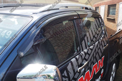Isuzu D - Max 2012> Wind Deflectors - Set of 4 - Eagle 4x4