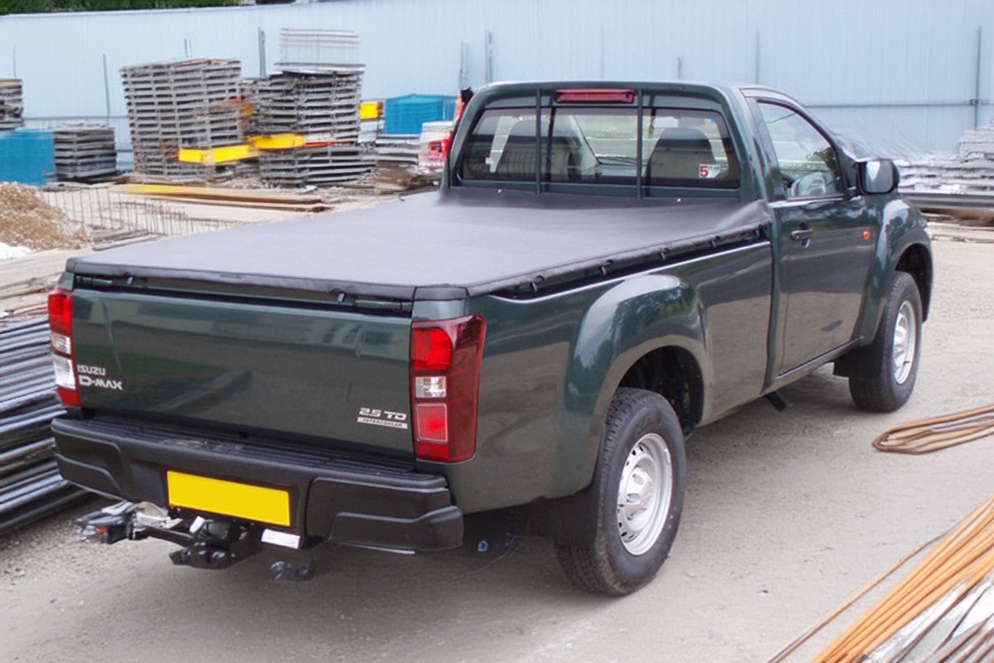 Isuzu D - Max Single Cab Soft Bungee Tonneau Cover 2021+ - Eagle 4x4