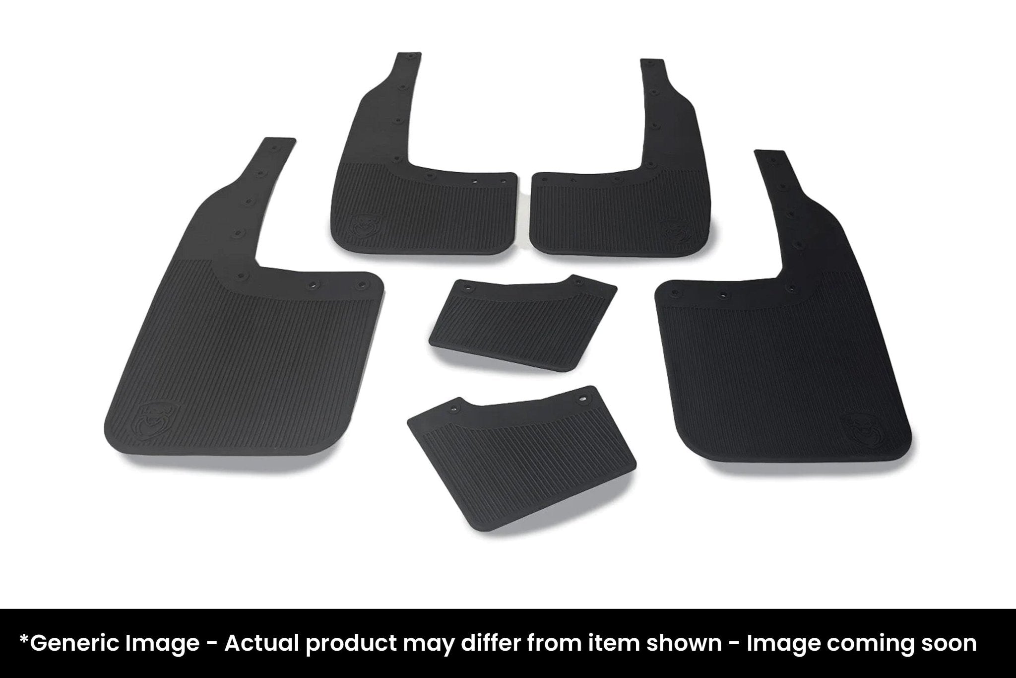 Land Rover Defender 2020+ (90/110) OEm Style Standard Mud Flaps - Gloss Black - Eagle 4x4