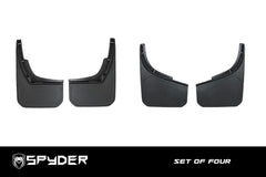 Land Rover Defender 2020+ (90/110) OEm Style Standard Mud Flaps - Gloss Black - Eagle 4x4