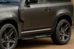 Land Rover Defender 90 - Side Steps - Black - Eagle 4x4