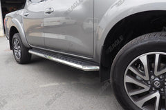 Mercedes X Class Alpine Side Steps - Stainless Steel - Eagle 4x4