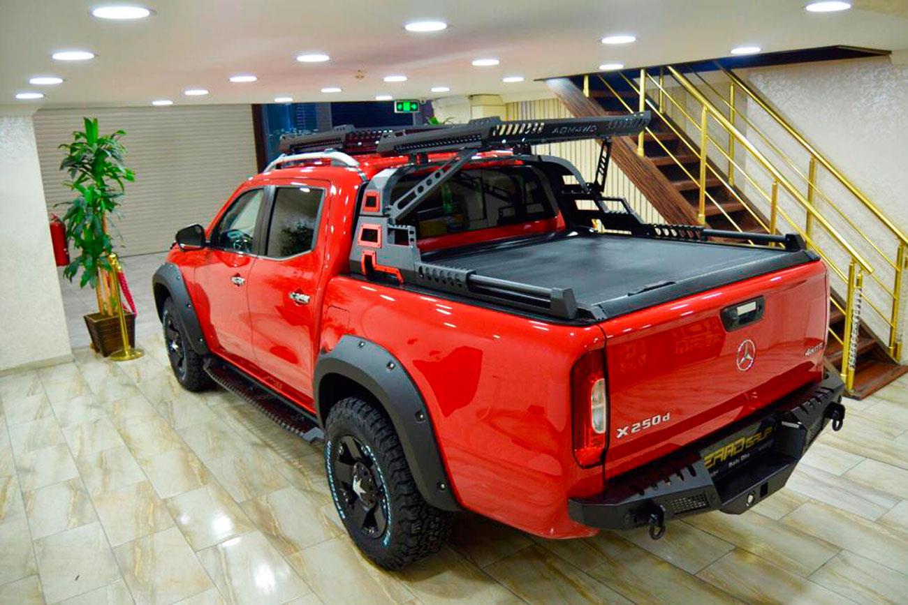Mercedes X Class FALCON V1 Side Steps - Eagle 4x4