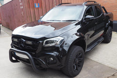 Mercedes X Class Fender Flare Wheel Arch Extensions - Rocky Style - Matte Black - Eagle 4x4