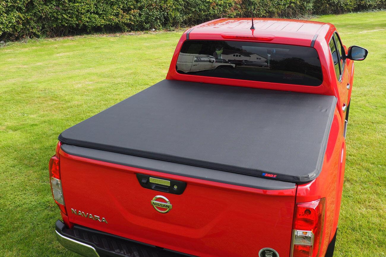 Mercedes X Class Hawk Hard Tri Fold Tonneau Cover - Bed Cover D/C 2015 - Eagle 4x4