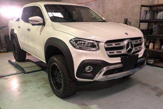 Mercedes X Class Wheel Arch Extensions - Slim - Eagle 4x4
