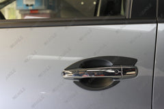 Mitsubishi L200 2015 On Chrome Door Handle Insert Set of 4 - Eagle 4x4