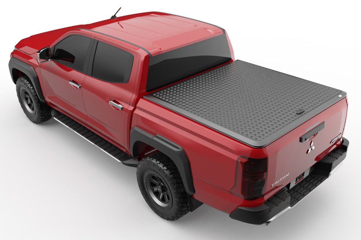 Mitsubishi L200 2026+ (Series 7) Aluminium Tonneau Cover (Black Chequer Finish) - Eagle 4x4