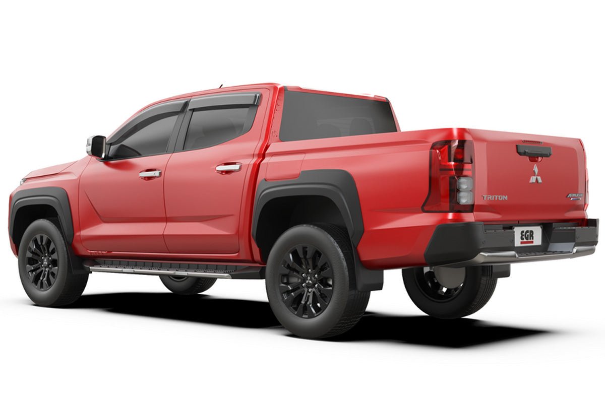 Mitsubishi L200 2026+ (Series 7) EGR Smoked Wind Deflectors (Set of 4) - Eagle 4x4