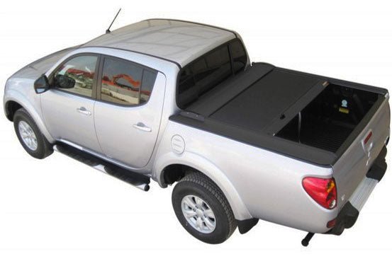 Mitsubishi L200 D/C Long bed 2010 - 2015 - Tesser Roller Shutter Black - Eagle 4x4
