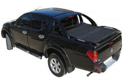 Mitsubishi L200 D/C Long bed 2010 - 2015 - Tesser Roller Shutter Black - Eagle 4x4