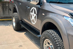 Mitsubishi L200 FALCON V1 Side Steps 2006 - 2015 - Eagle 4x4