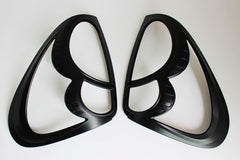 Mitsubishi L200 Headlight AND Rear Light Surrounds - Full Set - Matt Black - Eagle 4x4