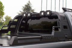 Mitsubishi L200 Long Bed 2010 - 2015 Combat Roll Bar with LED Light Pods - Eagle 4x4