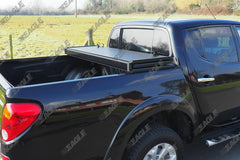 Mitsubishi L200 Long Bed Eagle1 Hard Tri Fold Tonneau Cover - Eagle 4x4