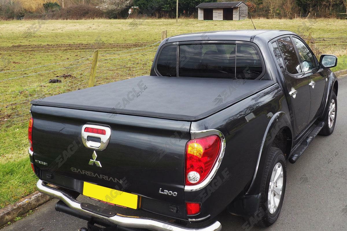 Mitsubishi L200 Long Bed Eagle1 Soft Folding Tonneau Cover - Eagle 4x4