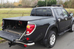 Mitsubishi L200 (Long Bed) Hard Fold Tonneau Cover - Bed Cover - Eagle 4x4
