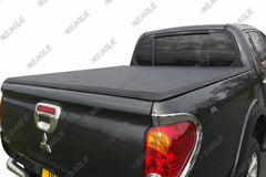 Mitsubishi L200 (Long Bed) Hard Fold Tonneau Cover - Bed Cover - Eagle 4x4