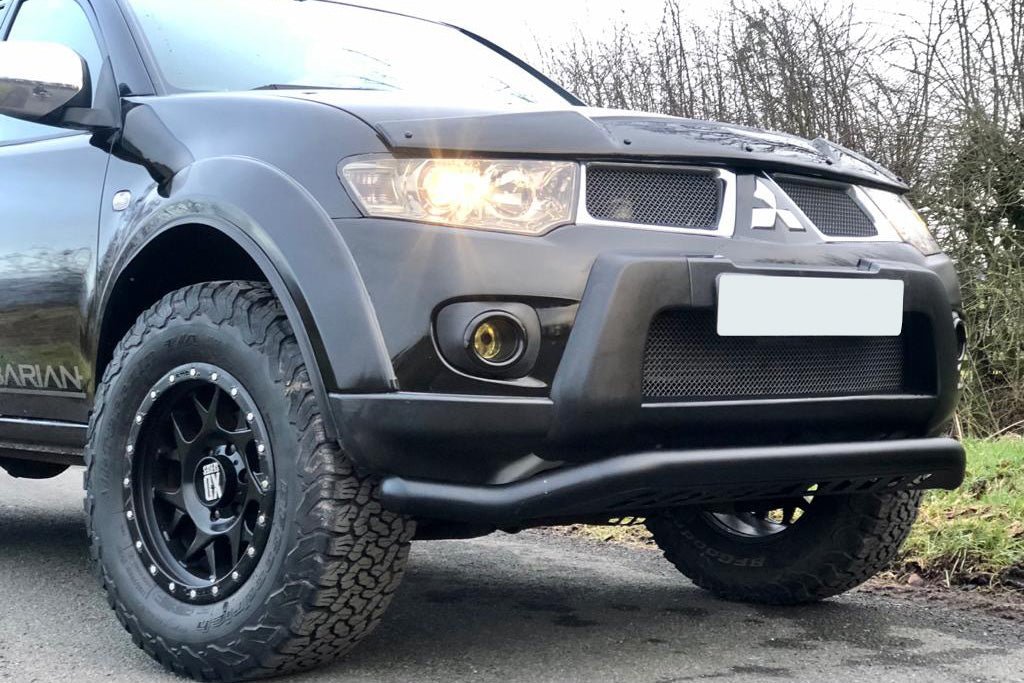 Mitsubishi L200 Rhino Black Spoiler Bar 2006 - 2015 - Eagle 4x4