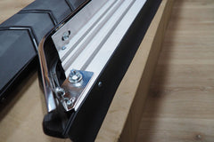 Mitsubishi L200 Series 4 Alpine F1 Stainless Steel Running Boards - Stainless Steel - Eagle 4x4