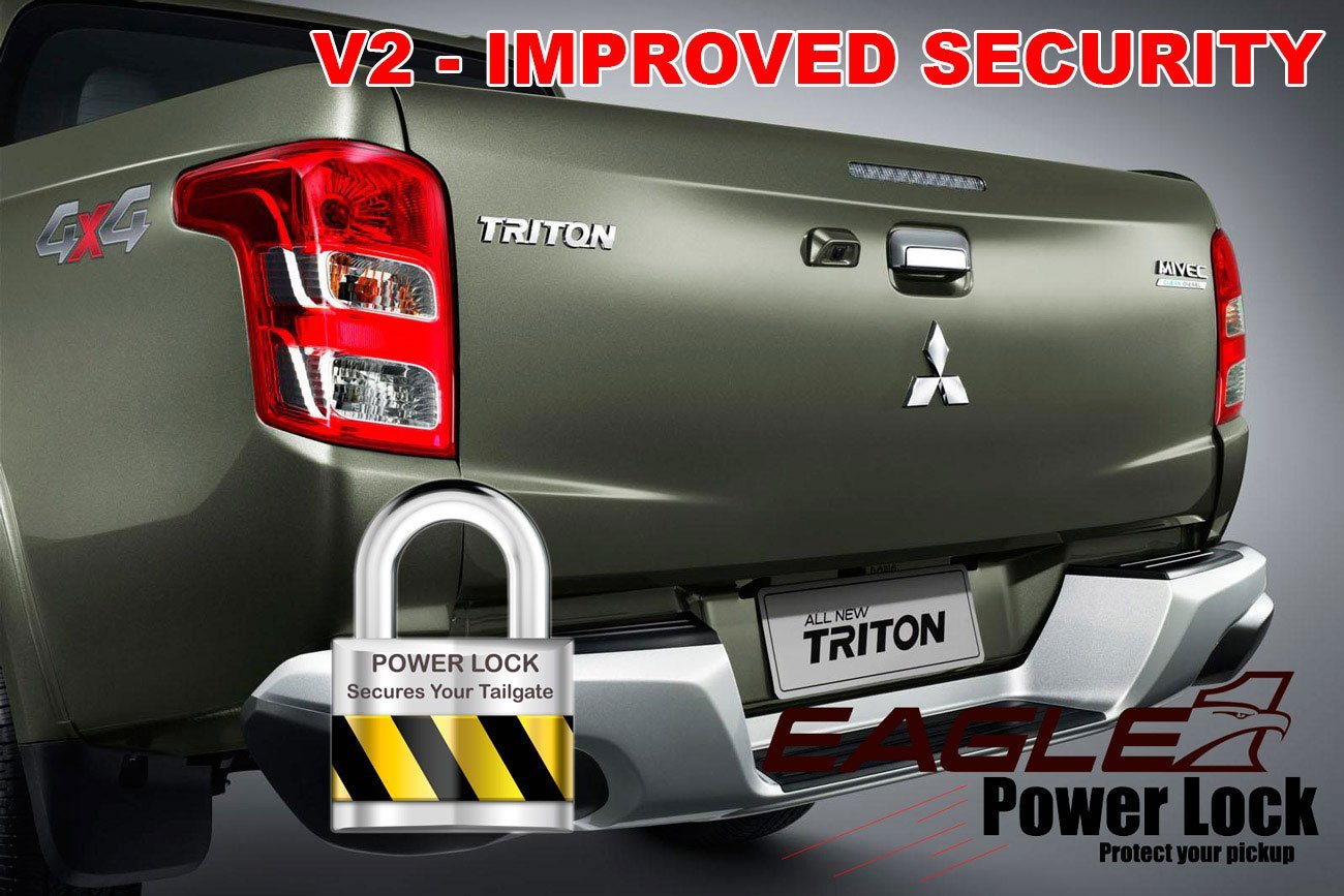 Mitsubishi L200 Series 5 2016 - 19 Eagle1 V2 Power Lock - Improved Security - Eagle 4x4