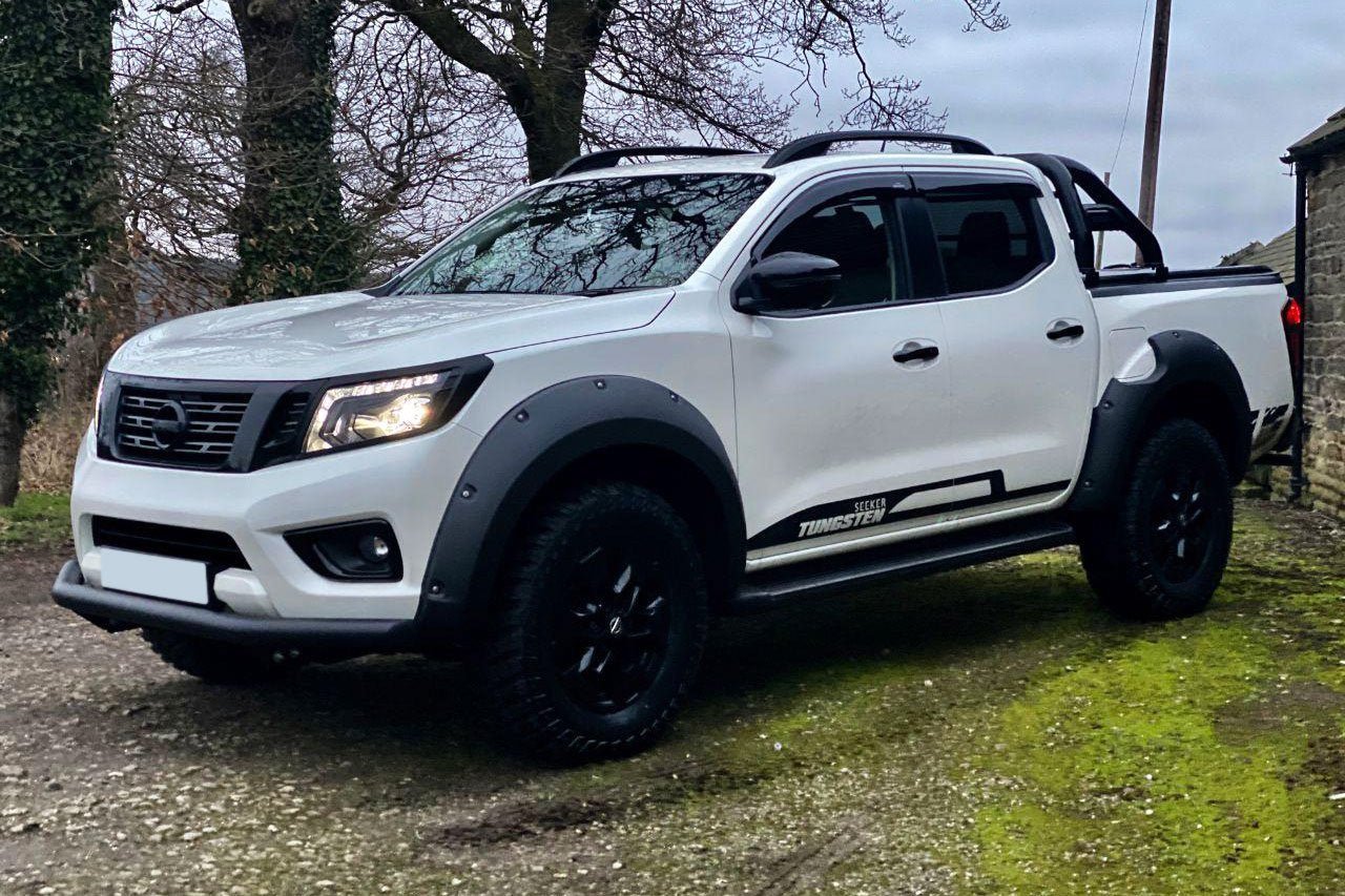 Mitsubishi L200 Series 5 2016 - Fender Flare Wheel Arch Extensions - Rocky Style - Matte Black - Eagle 4x4