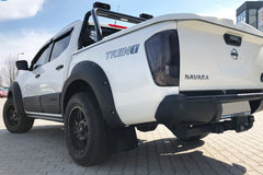Mitsubishi L200 Series 5 2016 - Fender Flare Wheel Arch Extensions - Rocky Style - Matte Black - Eagle 4x4