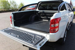 Mitsubishi L200 Series 5 3mm Chequered Rubber Non Slip Load Bed Liner Mat (Dog mat) - Eagle 4x4