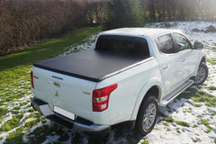 Mitsubishi L200 Series 5 6 Eagle1 Tri Soft Folding Tonneau Cover D/C - Eagle 4x4