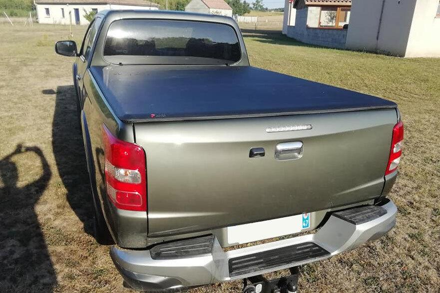 Mitsubishi L200 Series 5/6 Club Cab - FLASH Roll Up Soft Tonneau Cover ...