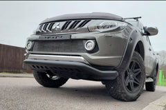 Mitsubishi L200 Series 5 Rhino Spoiler Bar BLACK - Eagle 4x4