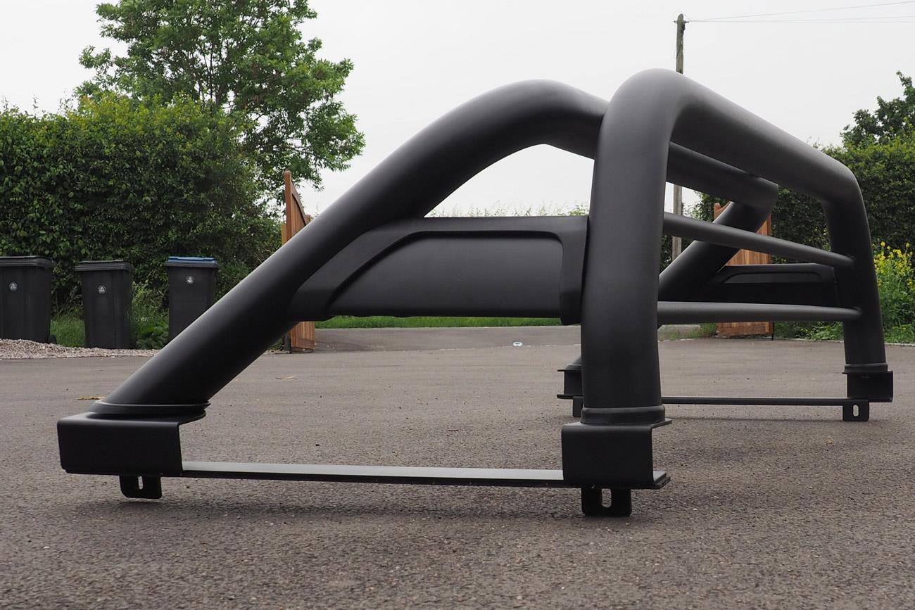 Mitsubishi L200 Series 5 Roll Bar - Black - to Fits with Soft Tonneau Cover - Eagle 4x4