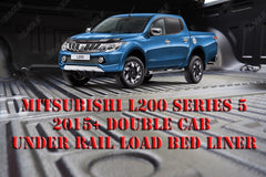 Mitsubishi L200 Series 5 Under Rail Load Liner | Bed Liner - Eagle 4x4
