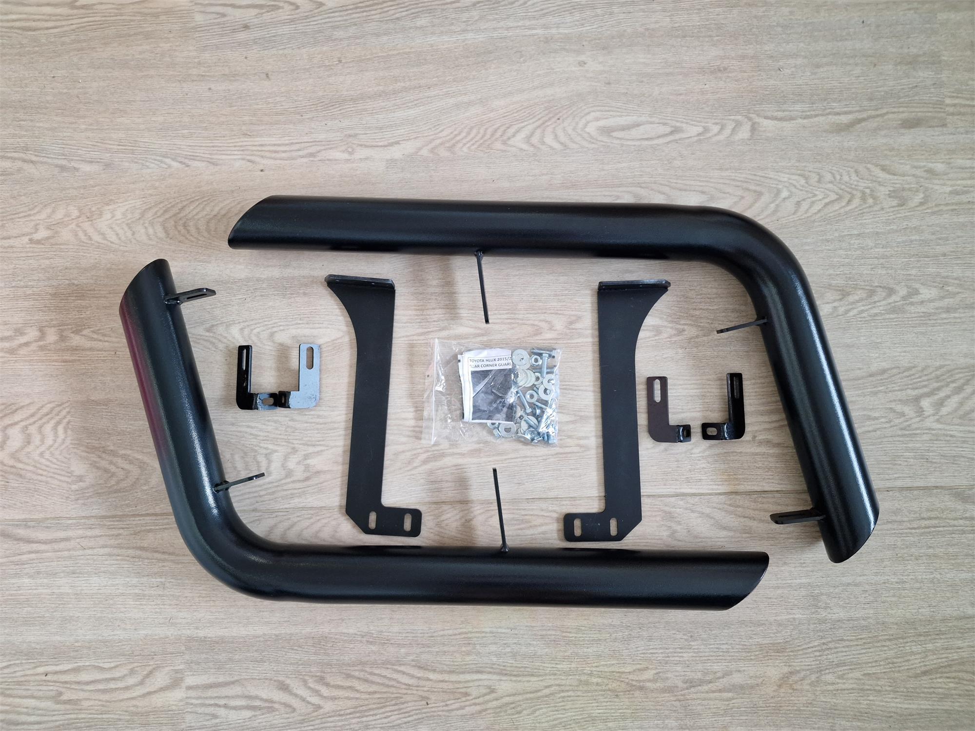 Mitsubishi L200 Series 5/Series 6 76mm Single Rear Corner Bars - Eagle 4x4