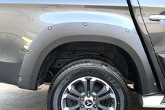 Mitsubishi L200 Series 6 2019+ Fender Flares Whhel Arch Extensions - Rocky Style - Eagle 4x4