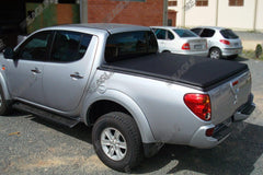Mitsubishi L200 Short Bed 06 - 09 D/C Soft Roll Up Cover - Eagle 4x4