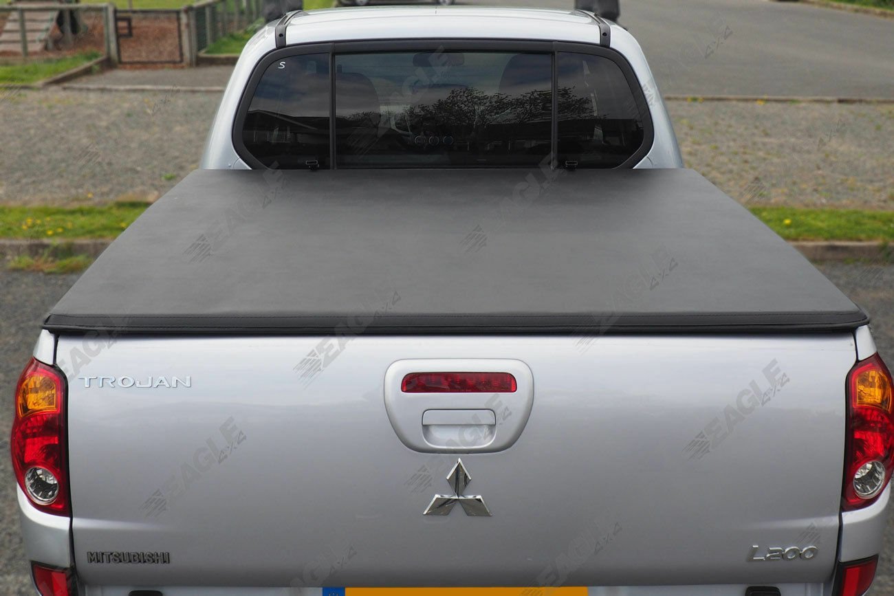 Mitsubishi L200 Short Bed Eagle1 Soft Folding Tonneau Cover - Eagle 4x4