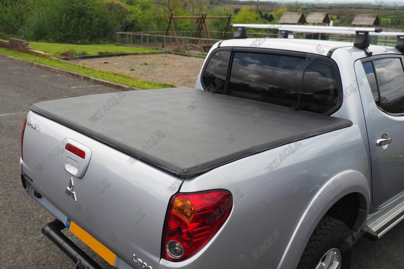 Mitsubishi L200 Short Bed Eagle1 Soft Folding Tonneau Cover - Eagle 4x4