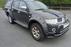 Mitsubishi L200 Tiger Black Double Spoiler Bar 06 - 15 - Eagle 4x4