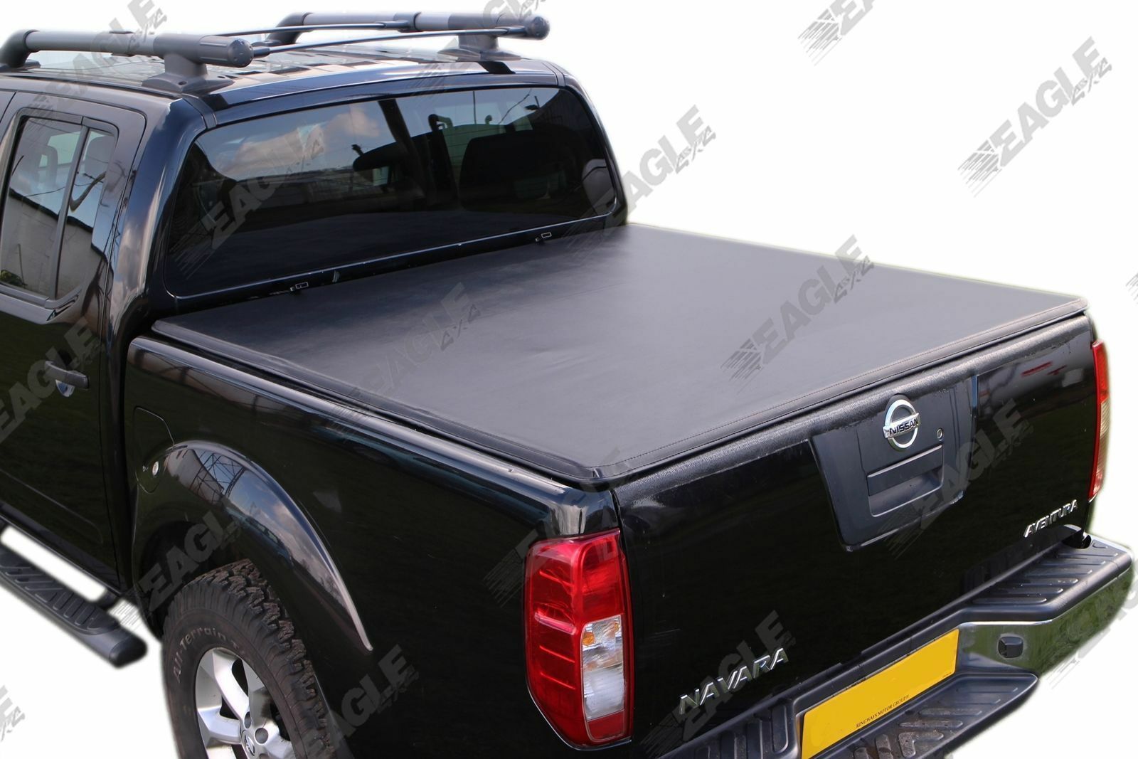Nissan Navara D40 Eagle1 Soft Folding Tonneau Cover D/C 2005 - 2014 - Eagle 4x4