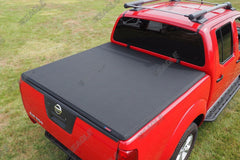 Nissan Navara D40 Hawk Hard Fold Tonneau Cover - Bed Cover - Eagle 4x4