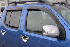 Nissan Navara D40 Wind Deflectors - Set of 4 - EGR - Eagle 4x4